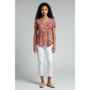 LuLaRoe Top In A Multi-Color Patterned Top